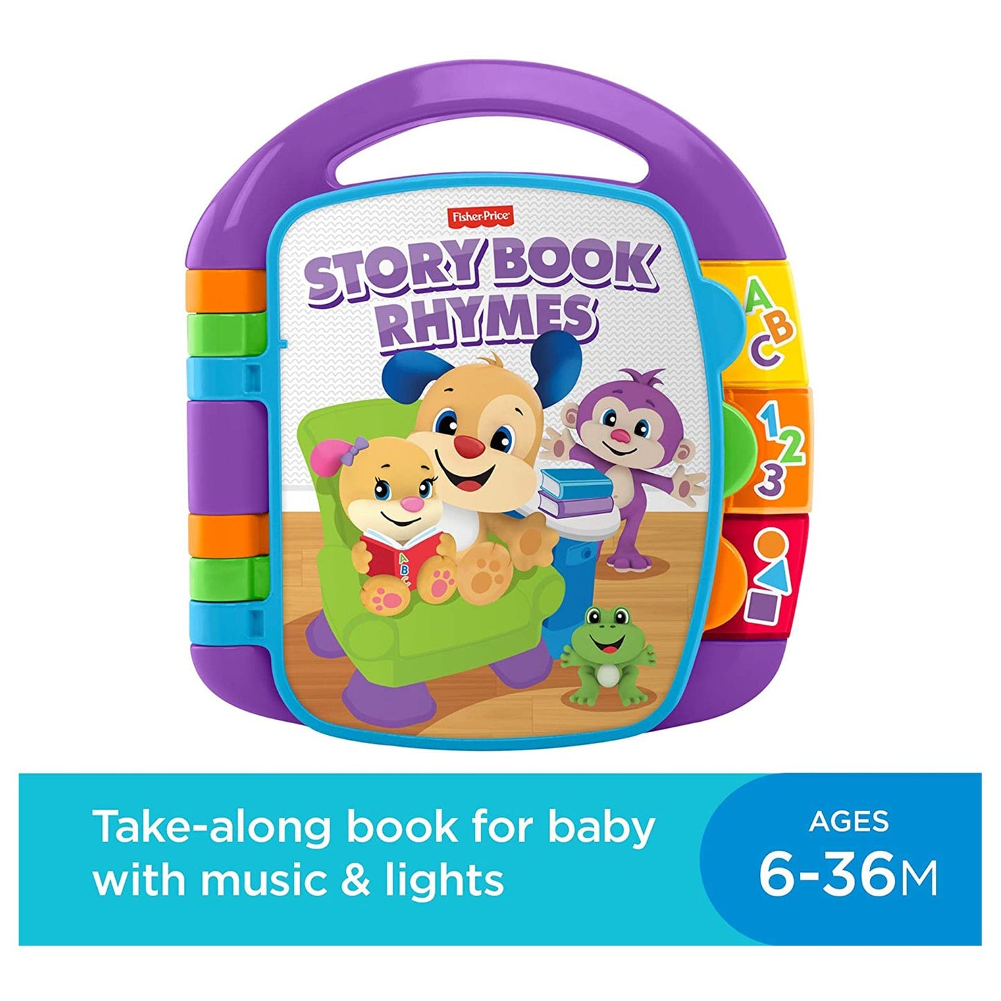 Fisher Price Smart Stages Storybook Rhymes Book