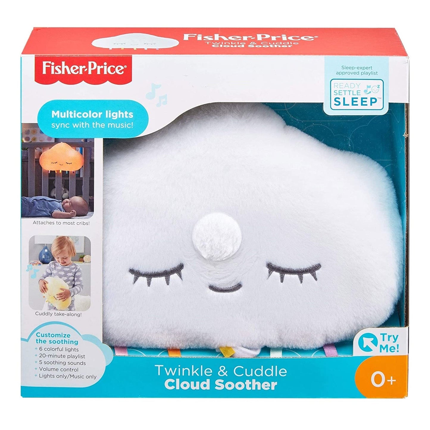 Fisher Price Twinkle And Cuddle Cloud Soother