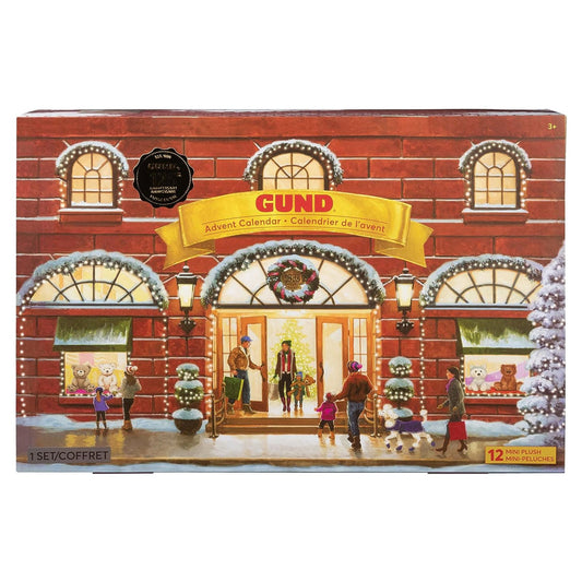 Gund 12 Mini Plush Advent Calendar