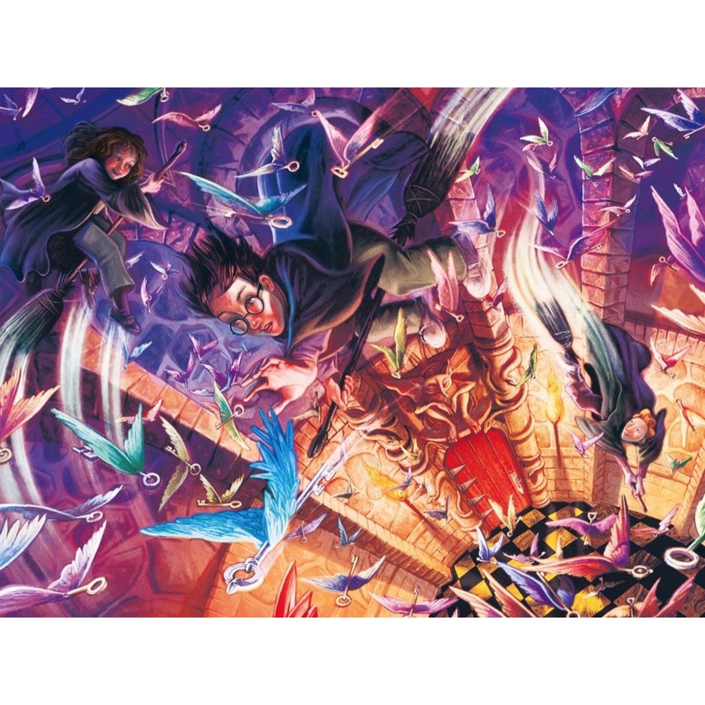 Harry Potter Flying Keys 1000 Piece Puzzle