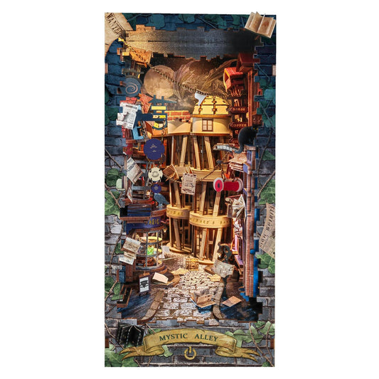 Hands Craft Mystic Alley DIY Book Nook Kit