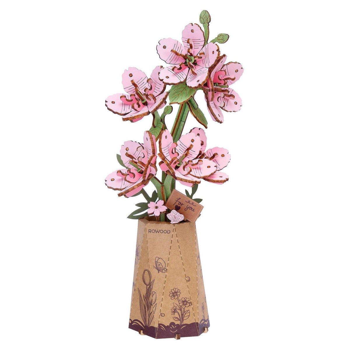 Handscraft Cherry Blossom 3D Wooden Puzzle