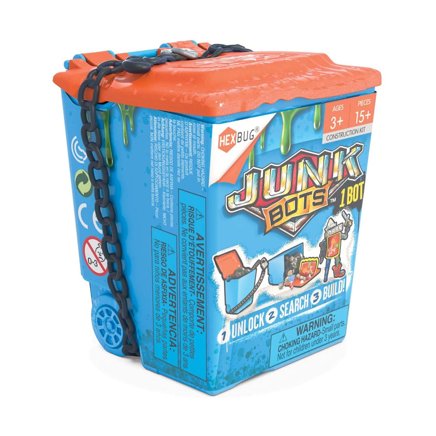 Hexbug Junkbots Trash Bin Mystery Mini