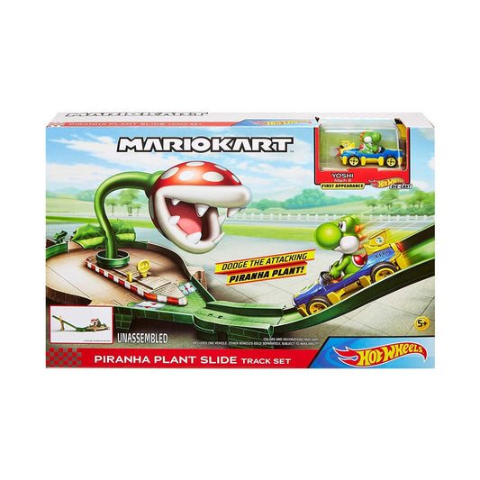 Hot Wheel Mario Kart Piranha Plant Slide Track Set