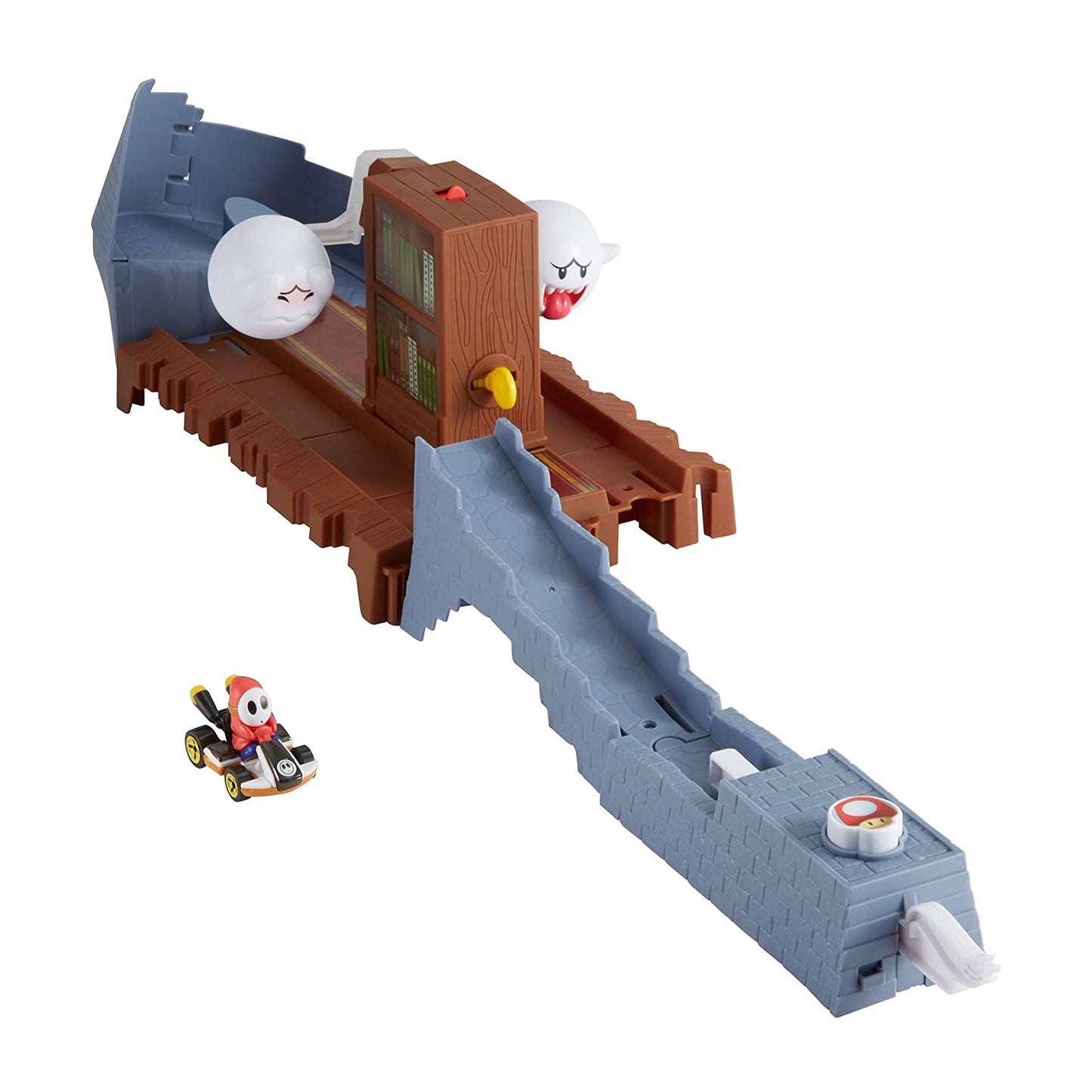 Hot Wheels Mario Kart Boo's Spooky Sprint Track Set