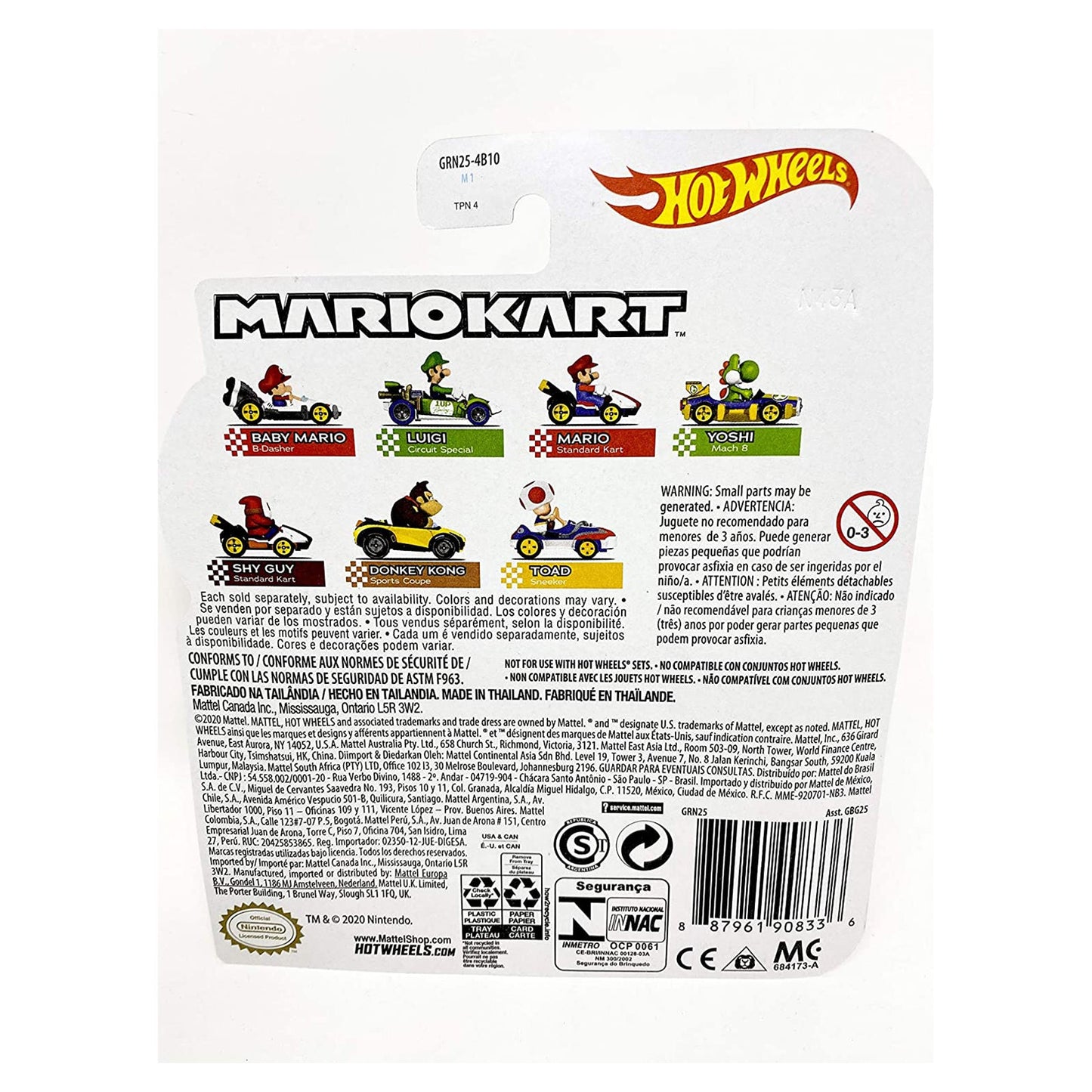 Hot Wheels Mario Kart Shy Guy Standard Kart