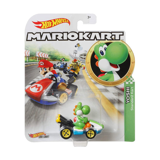 Hot Wheels Mario Kart Yoshi Standard Kart