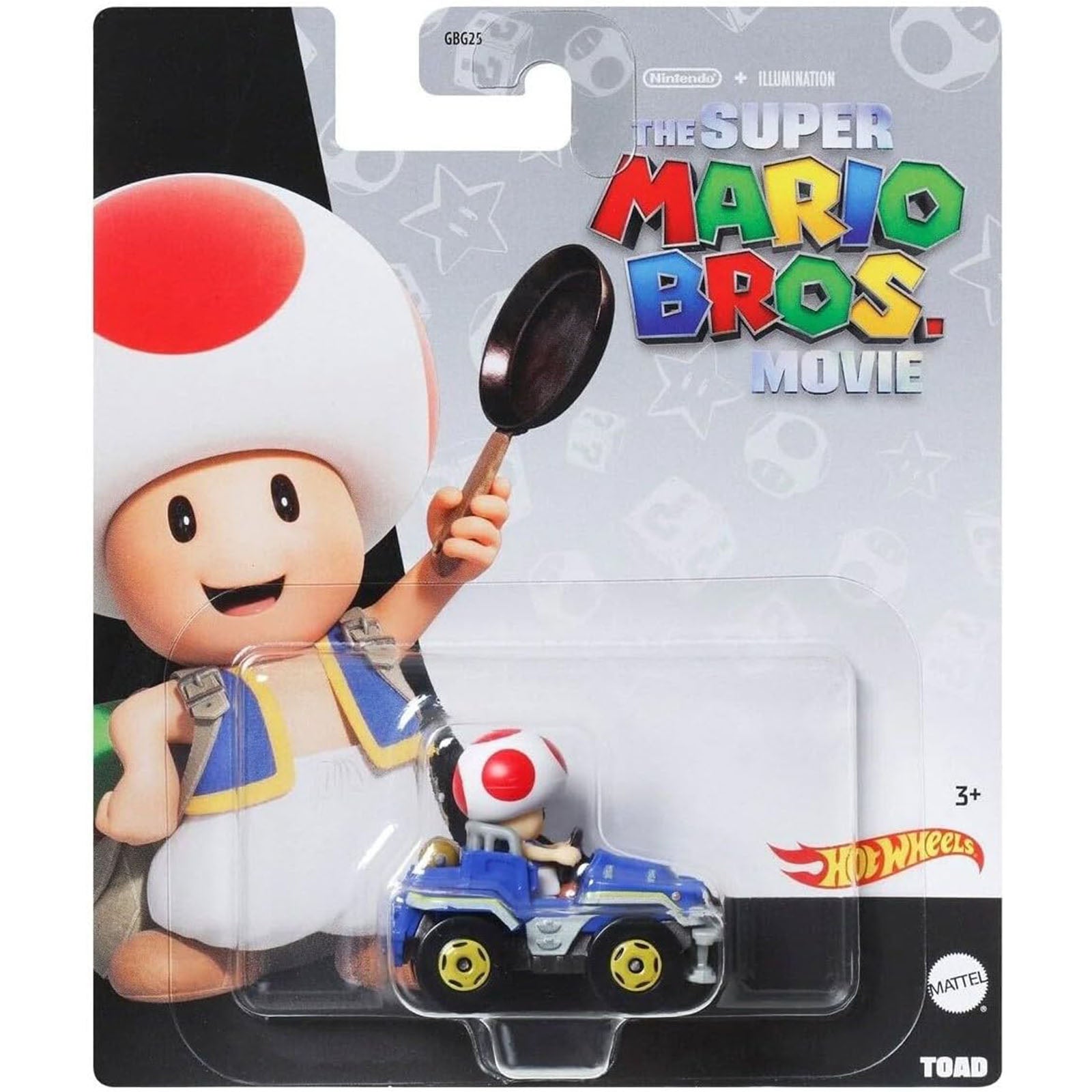 Topad Car Hot Wheels Super Mario Bros Movie Toad Car – Elephant's Trunk