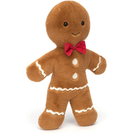 Jellycat Jolly Gingerbread Fred Huge 20 Inch Plush Figure