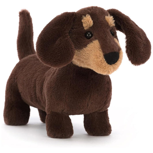 Jellycat Otto Sausage Dog Small 7 Inch Plush Figure