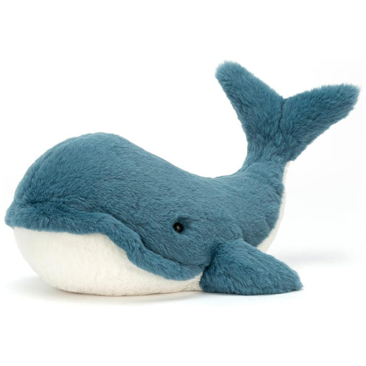 Jellycat Whale Wally Small 10 Inch Plush Figure
