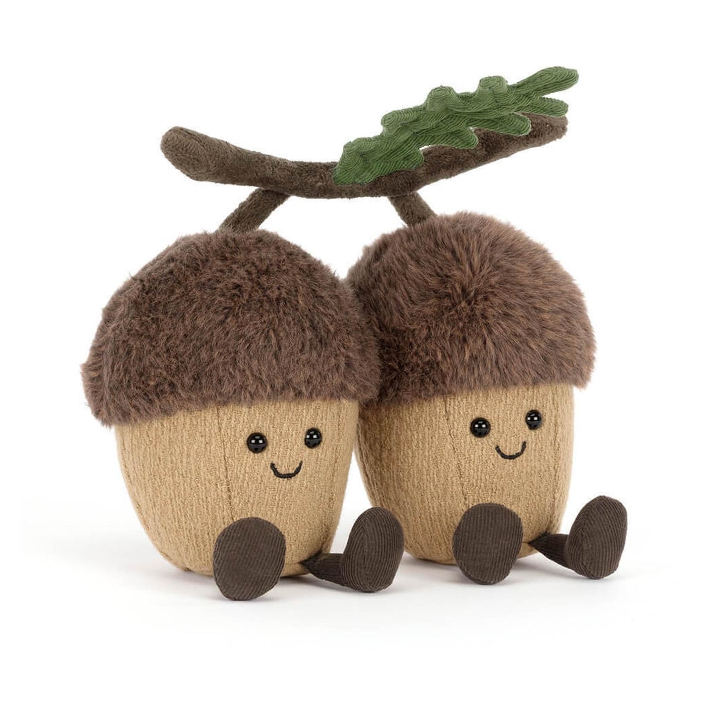 Jellycat Amuseables Ort And Tum Acorns 7 Inch Plush Figure