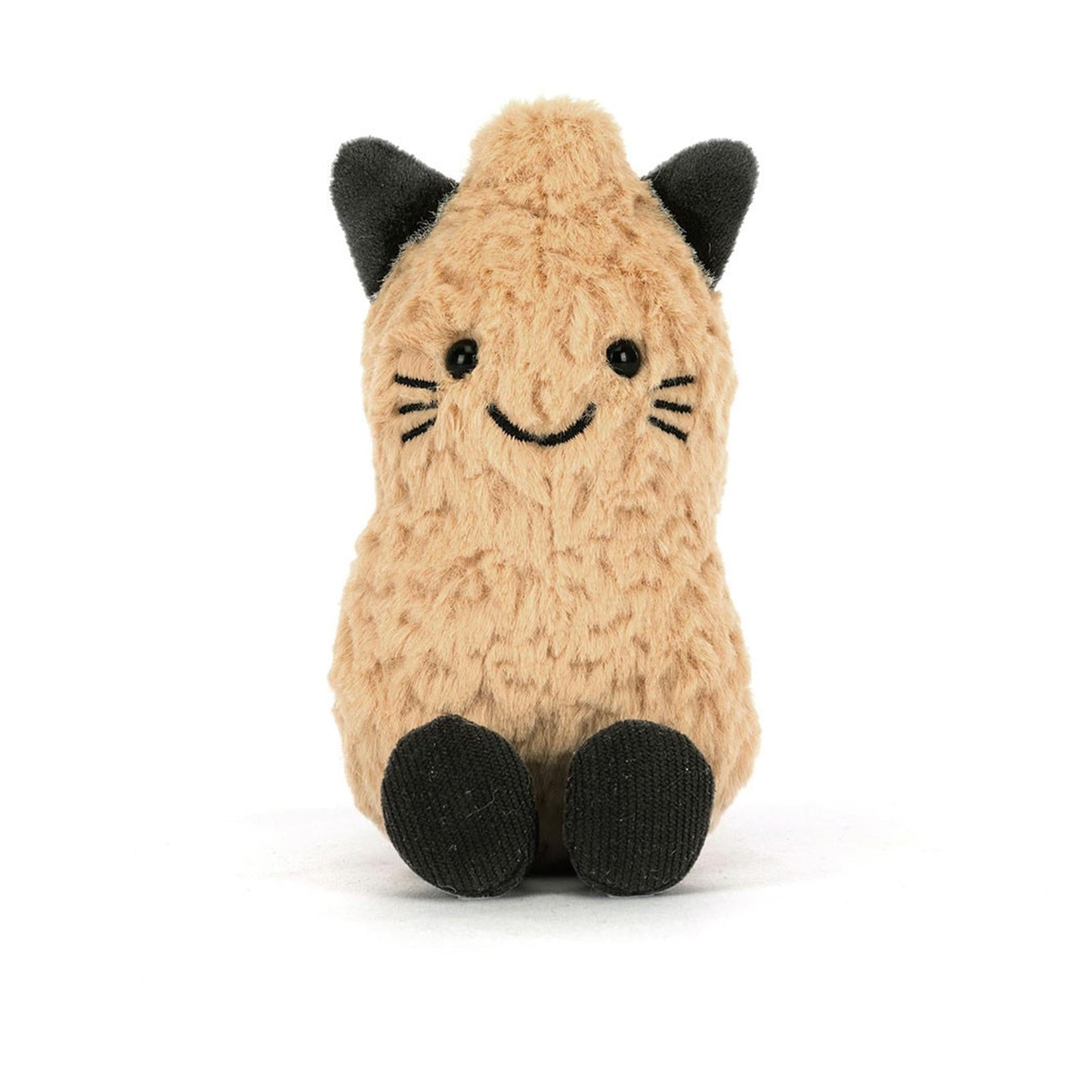 Jellycat Amuseables Peanut Cat Outfit 5 Inch Plush Figure