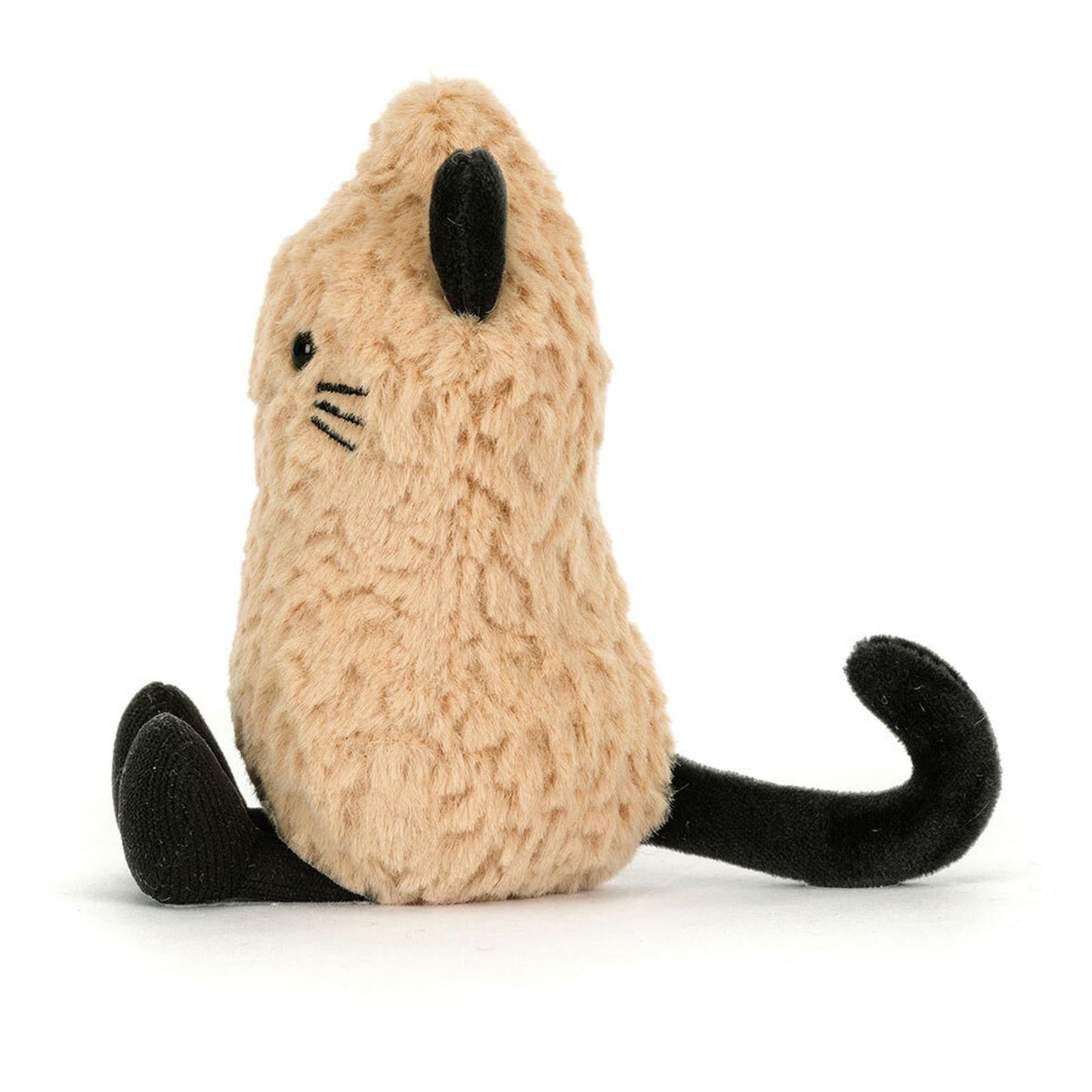 Jellycat Amuseables Peanut Cat Outfit 5 Inch Plush Figure