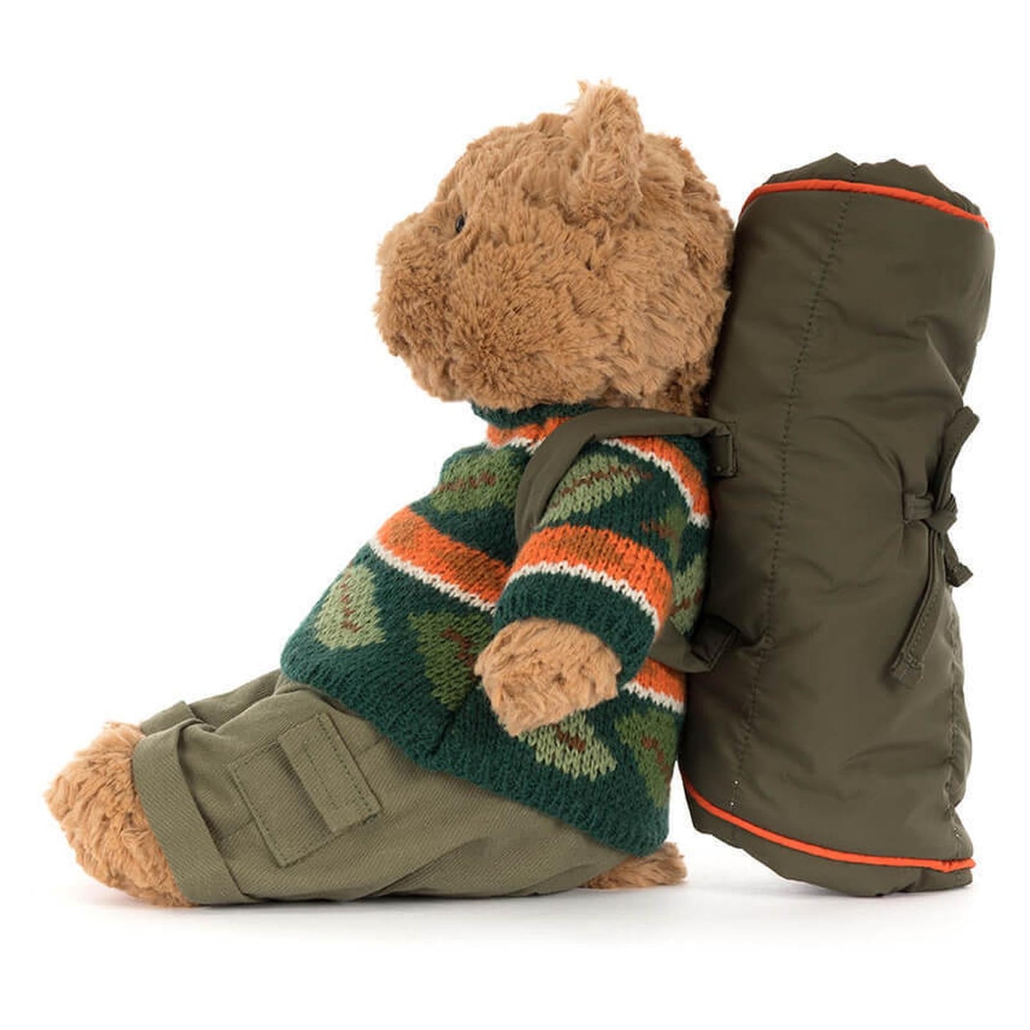 Jellycat Bartholomew Bear Hiking Outfit 10 Inch Plush Figure