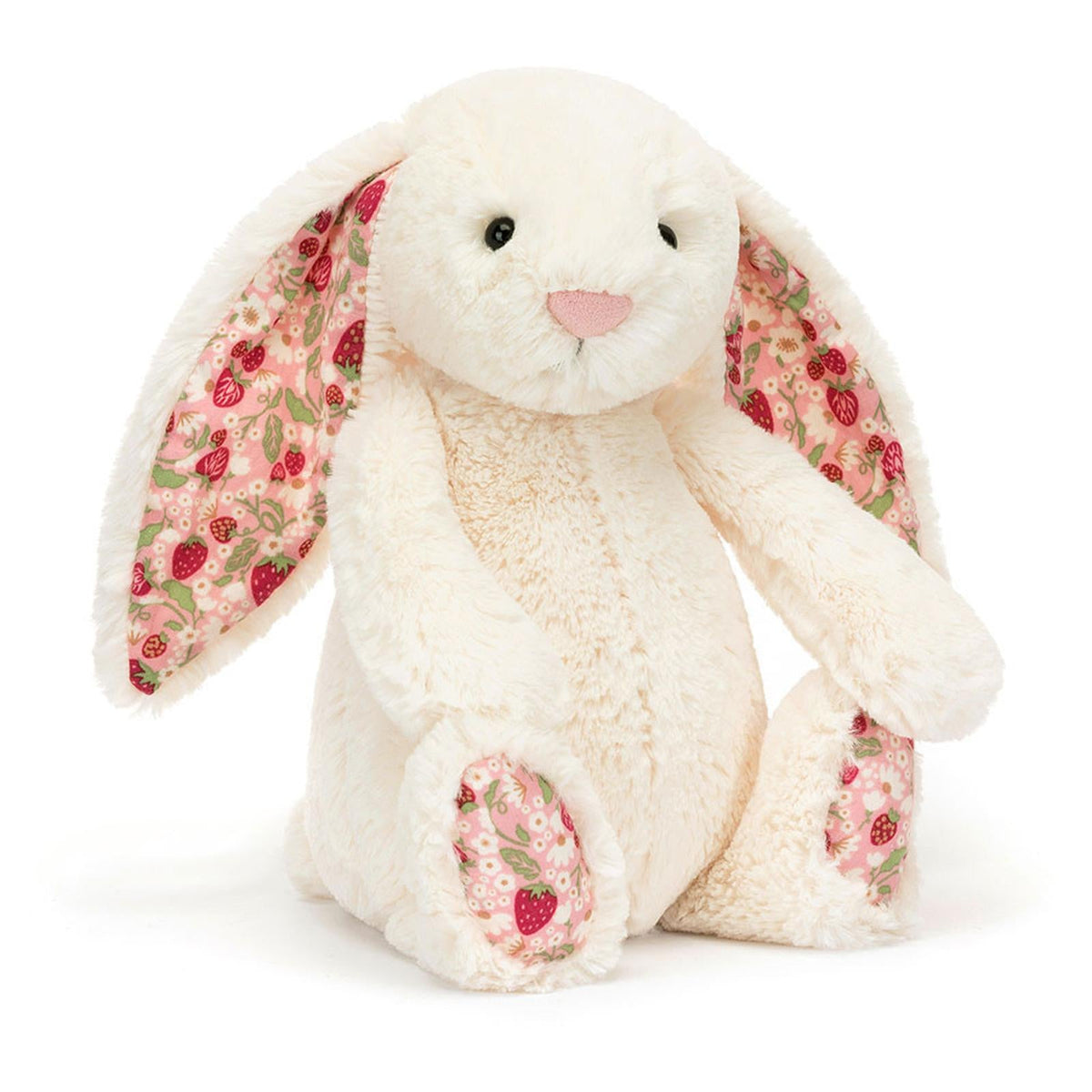 Jellycat Blossom Cream Bunny Berry Original 11 Inch Plush Figure
