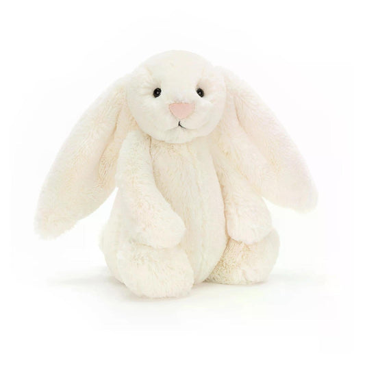 Jellycat Bunny Cream Bashful Medium 12 Inch Plush Figure