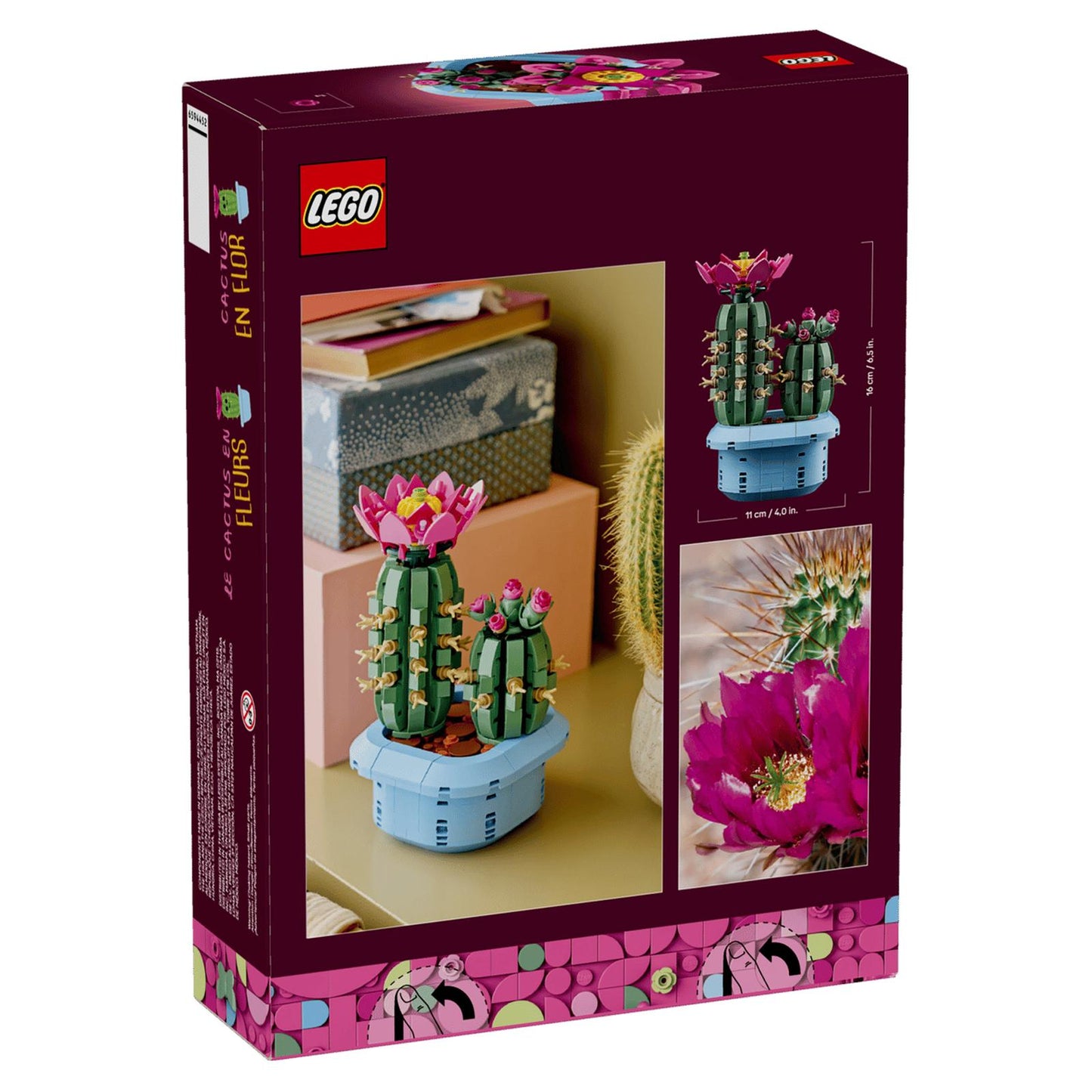 LEGO® Botanicals Flowering Cactus Building Set 11509