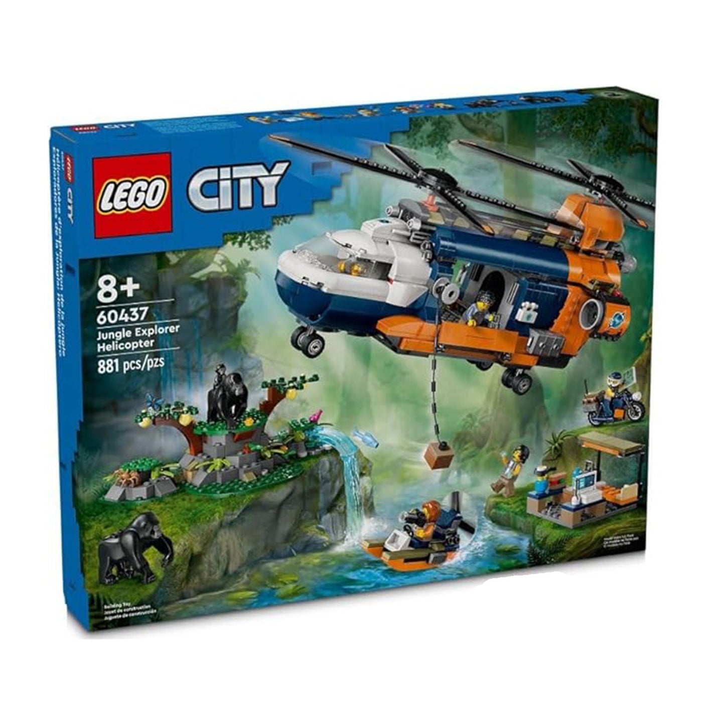 LEGO® City Jungle Explorer Helicopter Building Set 60437