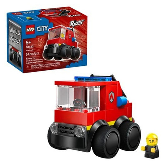 LEGO® City Rides Fire Truck Building Set 60482