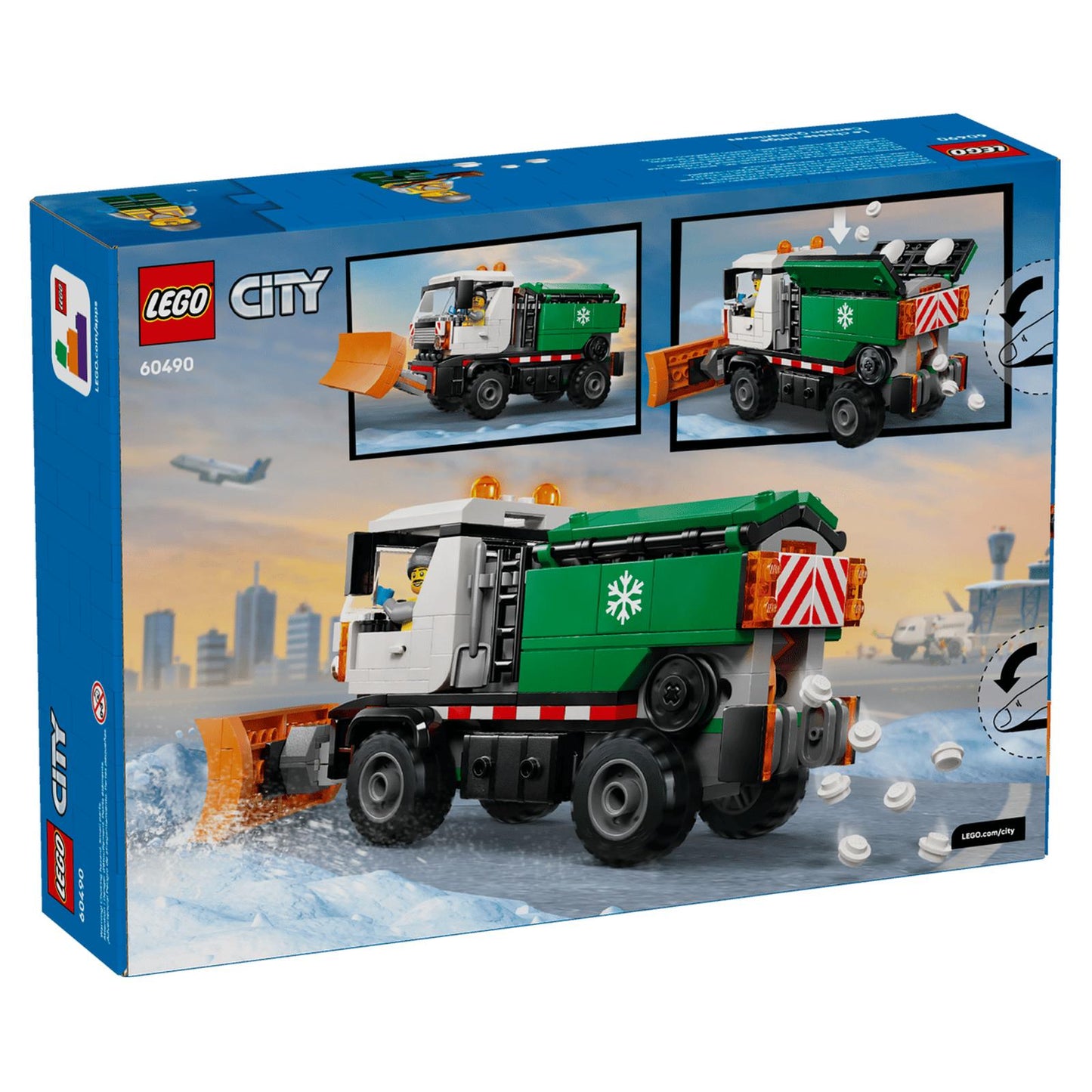 LEGO® City Snowplow Building Set 60490