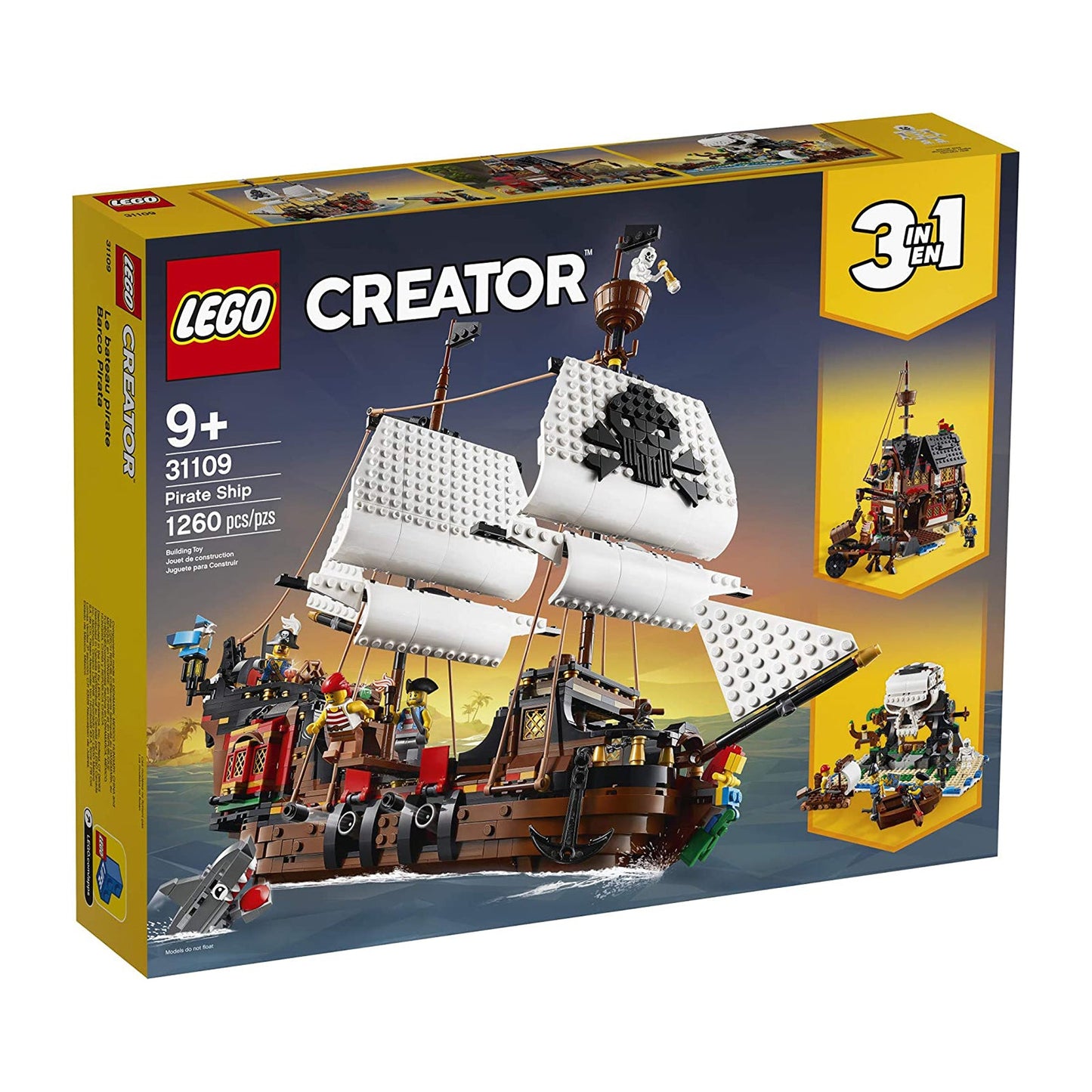 LEGO® Creator Pirate Ship Building Set 31109