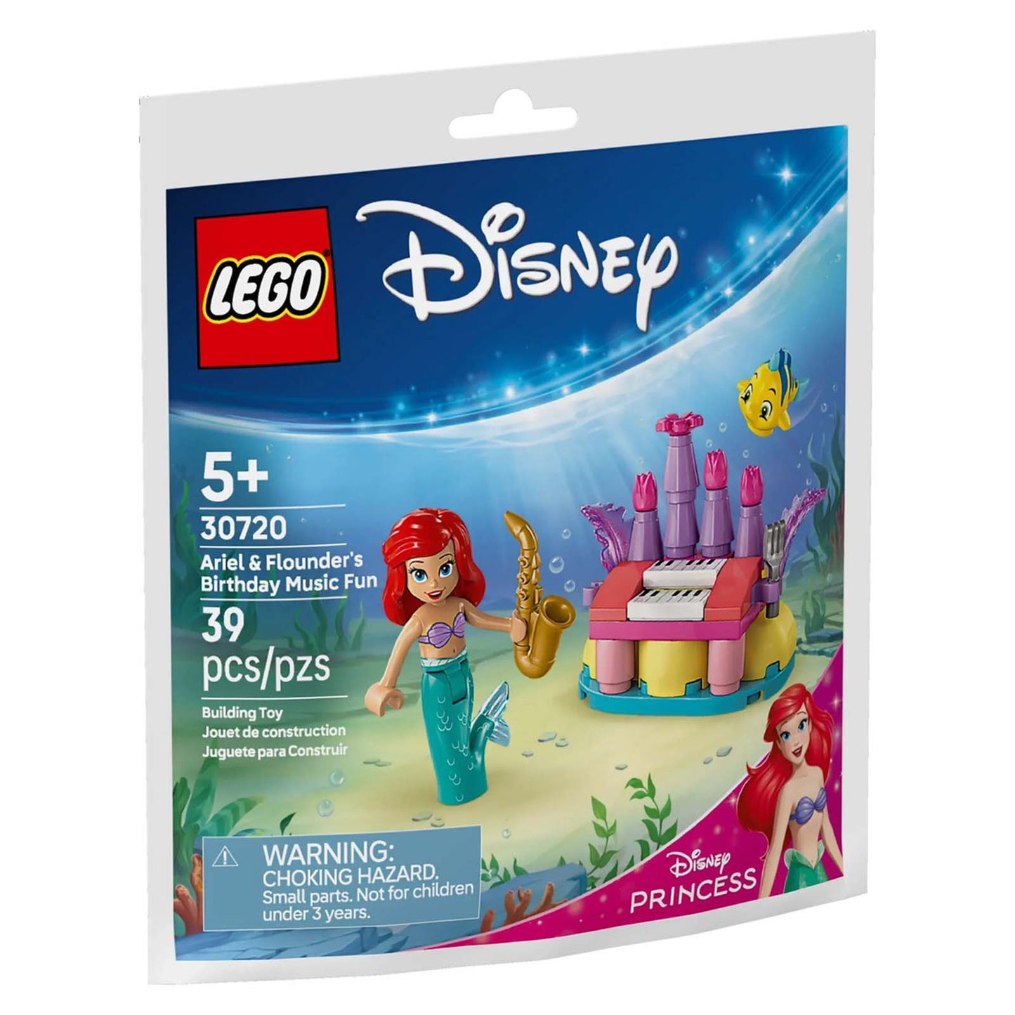 LEGO® Disney Princess Ariel And Flounder's Birthday Music Fun Building Set 30720