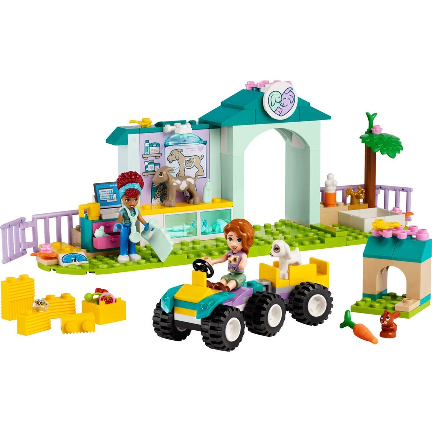 LEGO® Friends Farm Animal Vet Clinic Building Set 42632