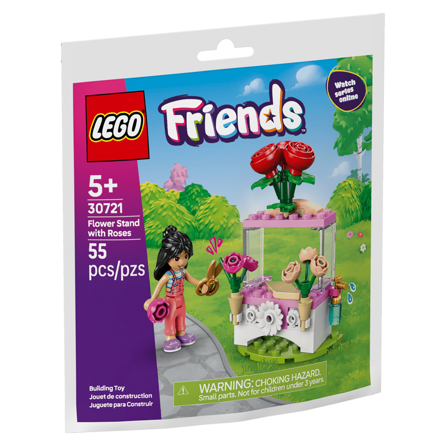 LEGO® Friends Flower Stand With Roses Building Set 30721