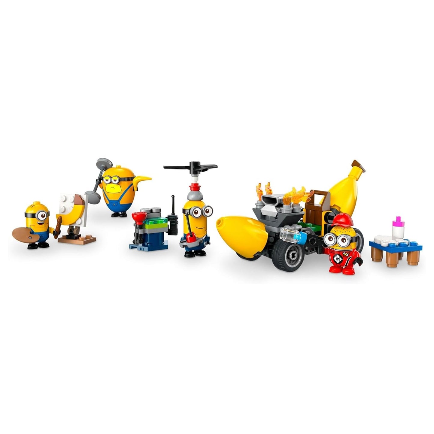 LEGO® Illumination's Despicable Me 4 Minions And Banana Car Building Set 75580