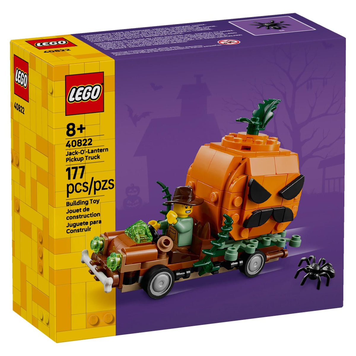 LEGO® Jack O Lantern Pickup Truck Building Set 40822