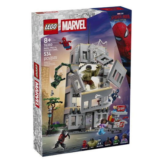 LEGO® Marvel Spider-Man VS Hulk Epic Clash Building Set 76350