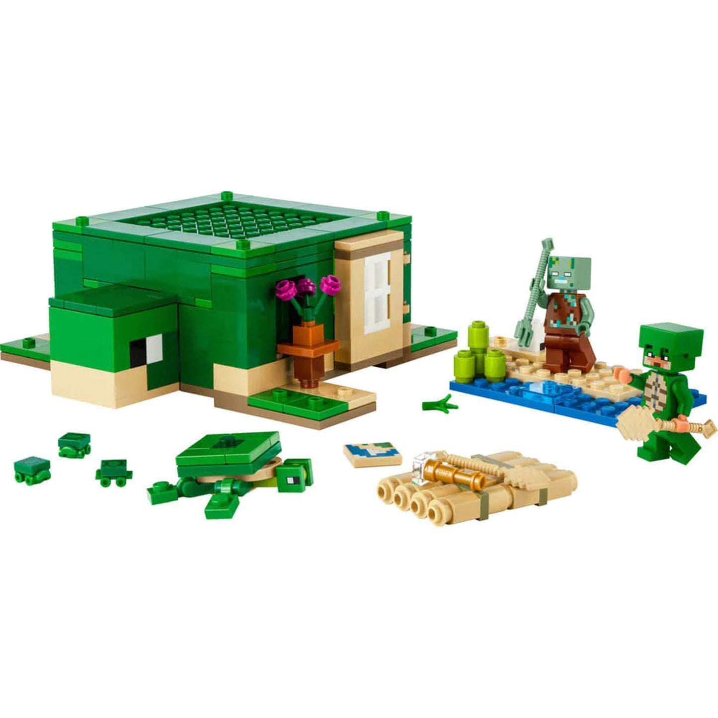 LEGO® Minecraft The Turtle Beach House Building Set 21254