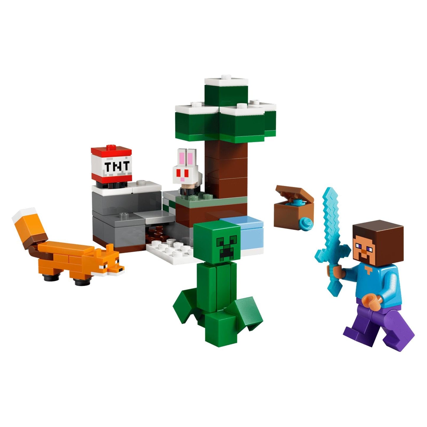 LEGO® Minecraft Steve's Taiga Adventure Building Set 21583