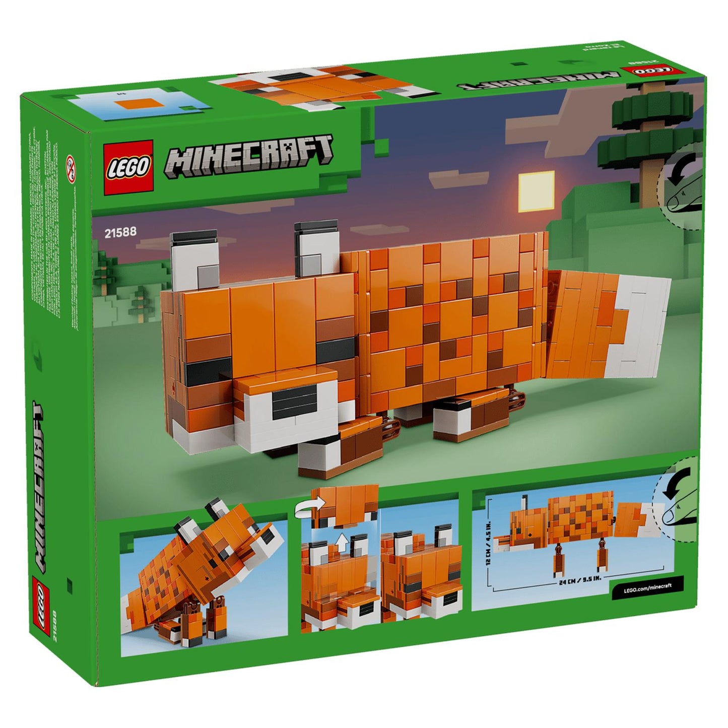 LEGO® Minecraft The Fox Building Set 21588