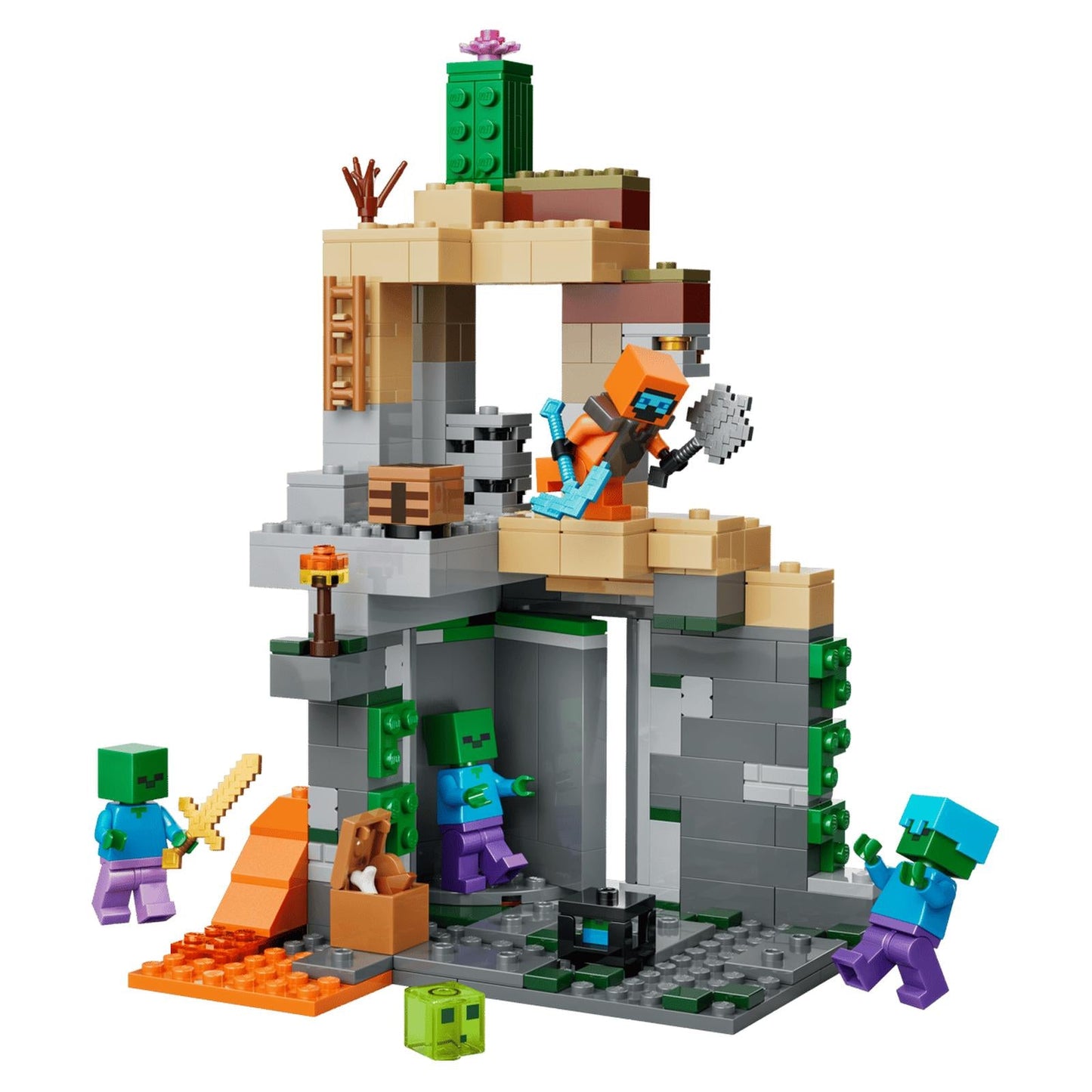 LEGO® Minecraft Zombie Dungeon Building Set 21587