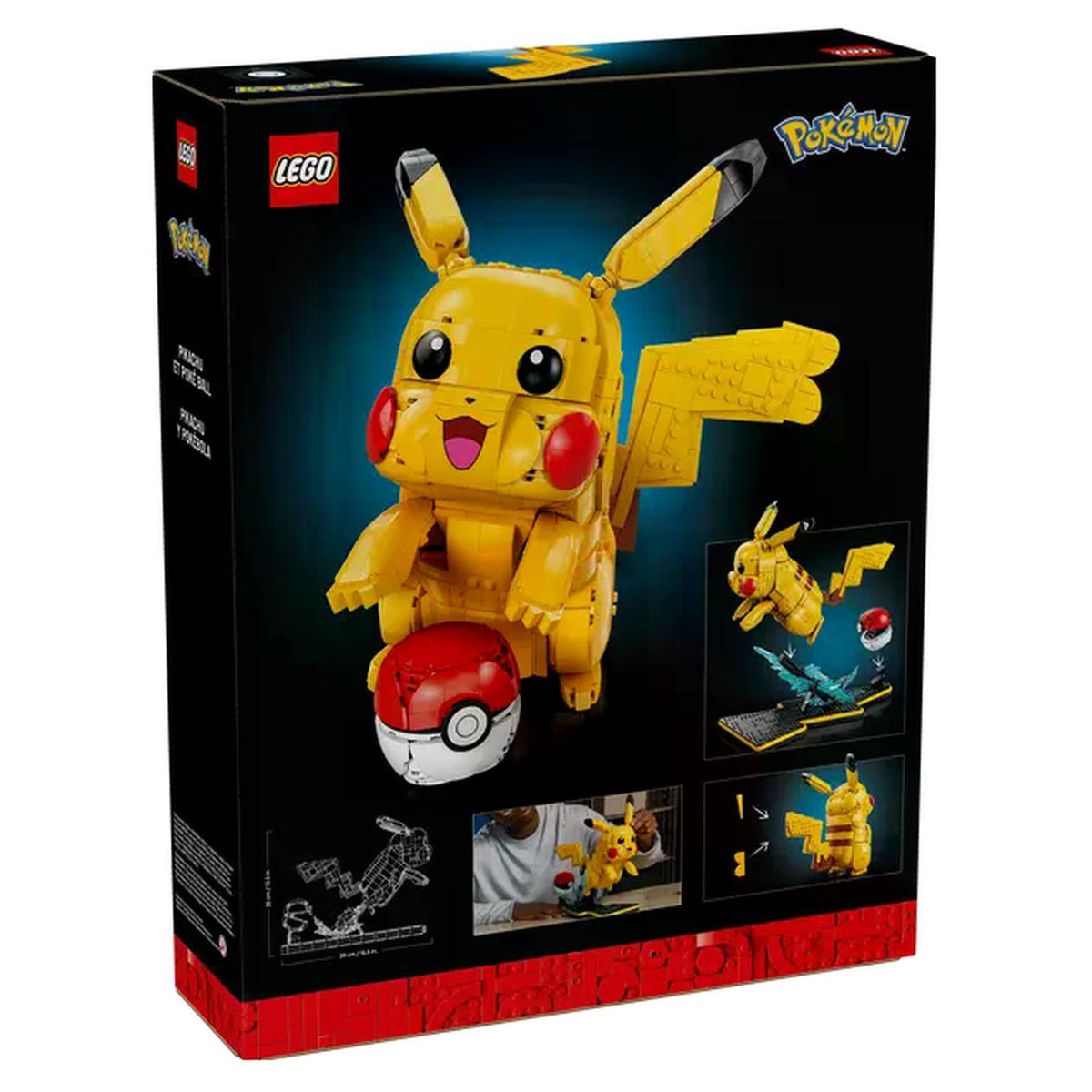 LEGO® Pokémon Pikachu And Poké Ball Building Set 72152
