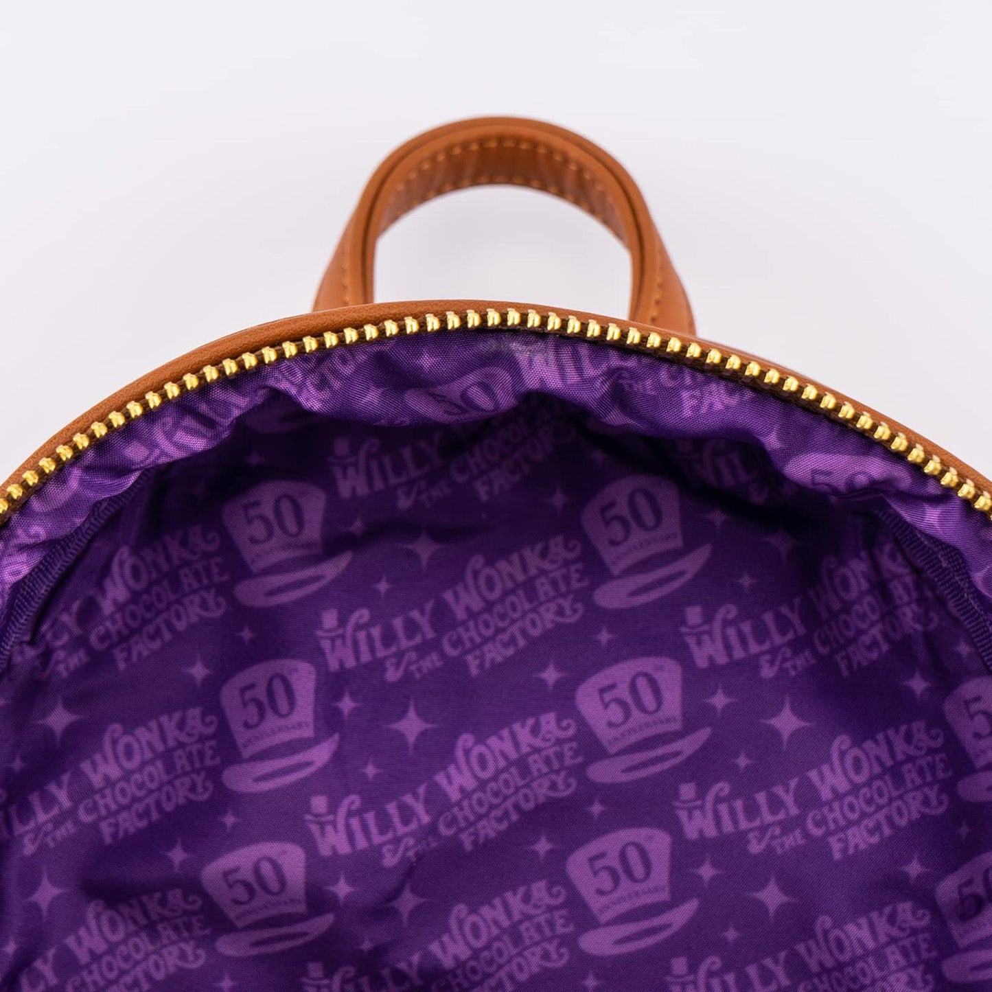 Loungefly Charlie And The Chocolate Factory 50th Anniversary Mini Backpack