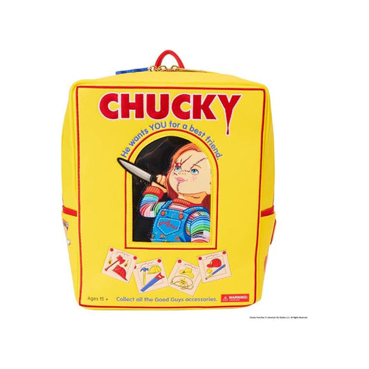 Loungefly Child's Play Chucky Box Mini Backpack