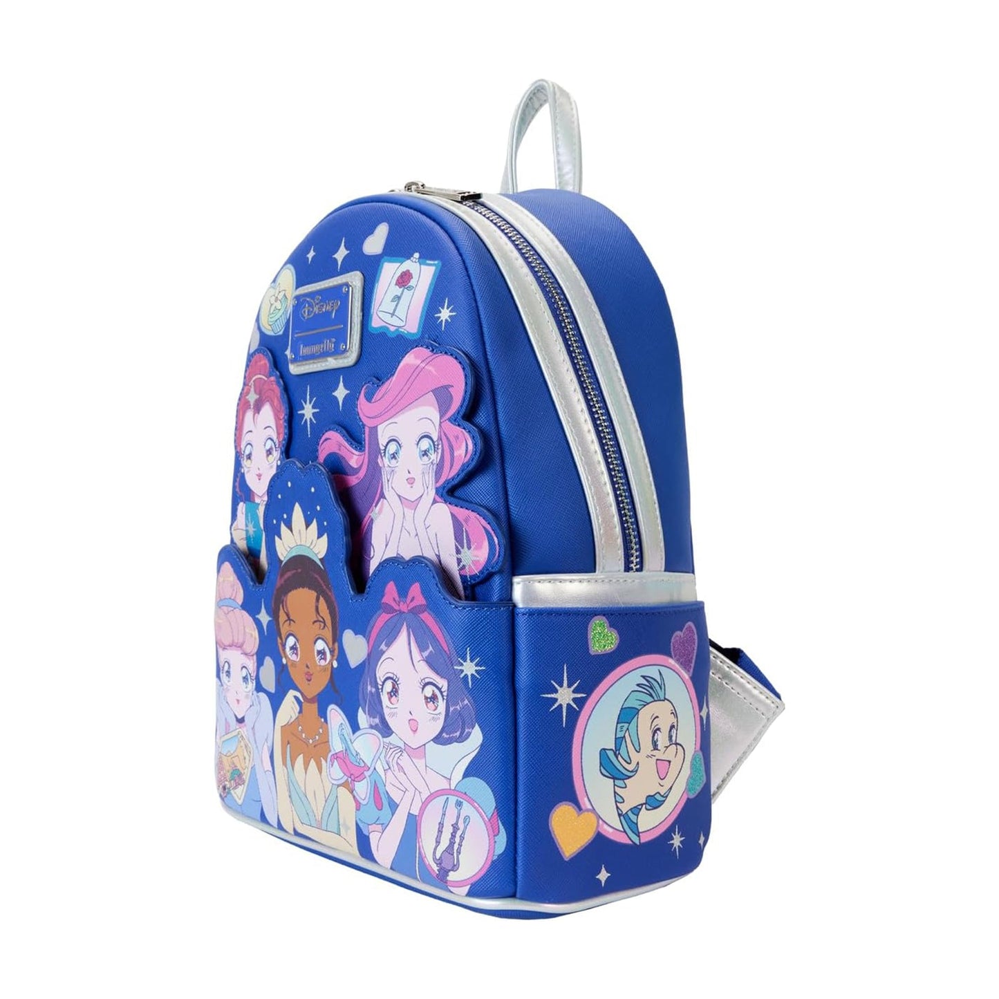 Loungefly Disney Princess Manga Style Mini Backpack