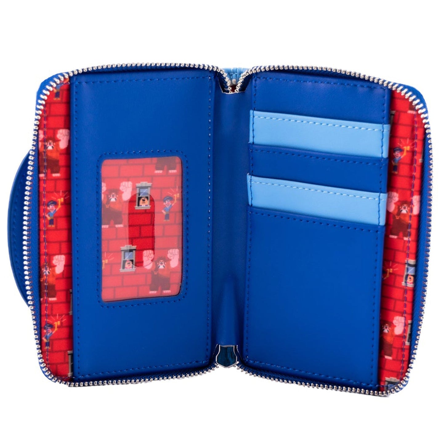 Loungefly Disney Wreck It Ralph Fix It Felix Zip Around Wallet