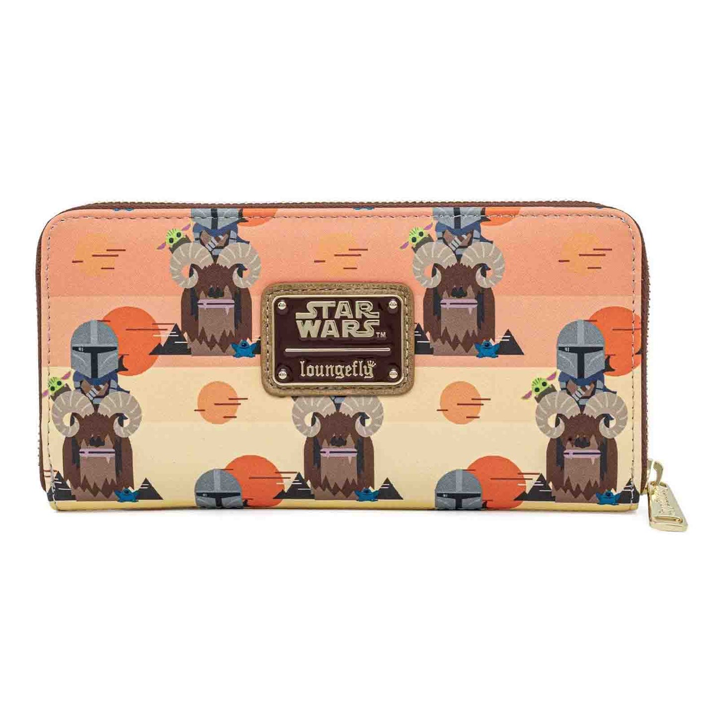 Loungefly Star Wars Mandalorian Bantha Ride Zip Around Wallet