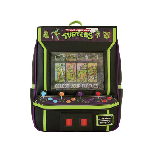 Loungefly Teenage Mutant Ninja Turtles 40th Anniversary Vintage Arcade Mini Backpack