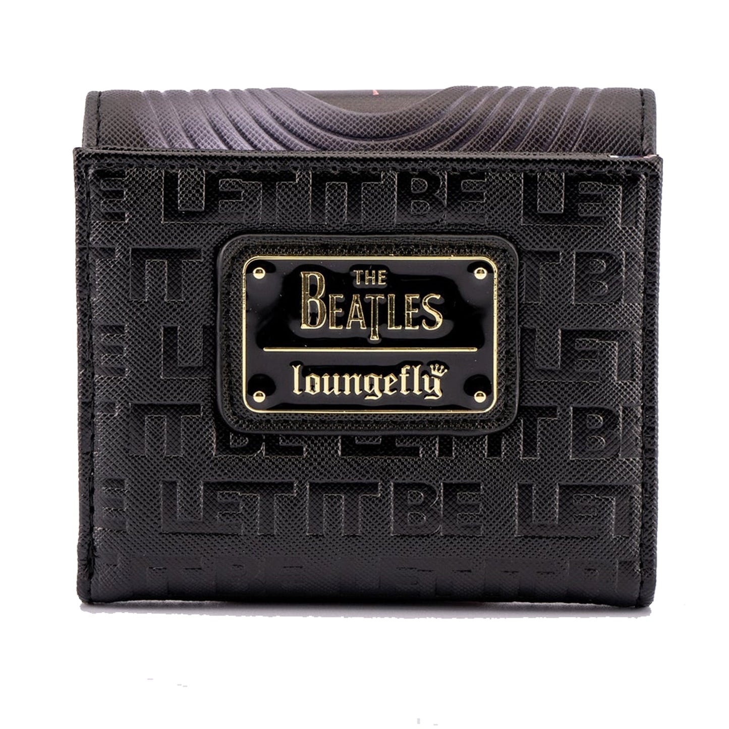 Loungefly The Beatles Let It Be Vinyl Record Zip Around Wallet