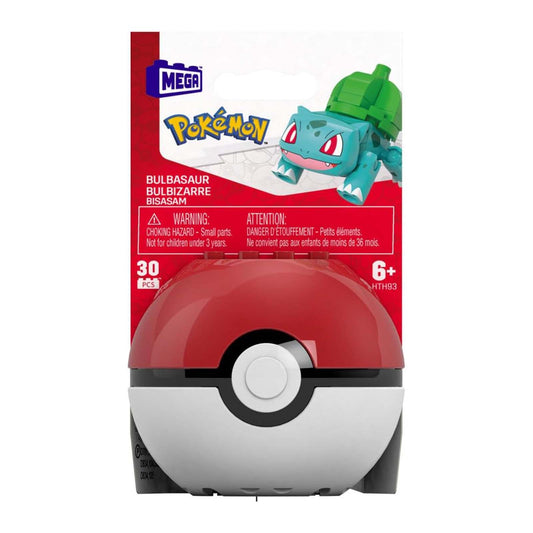 MEGA Pokemon Bulbasaur Poke Ball Building Set