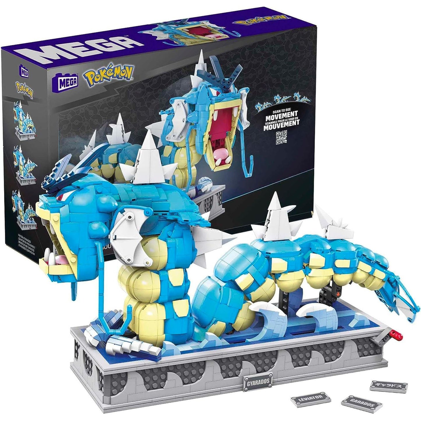 MEGA Pokemon Motion Gyarados Building Set