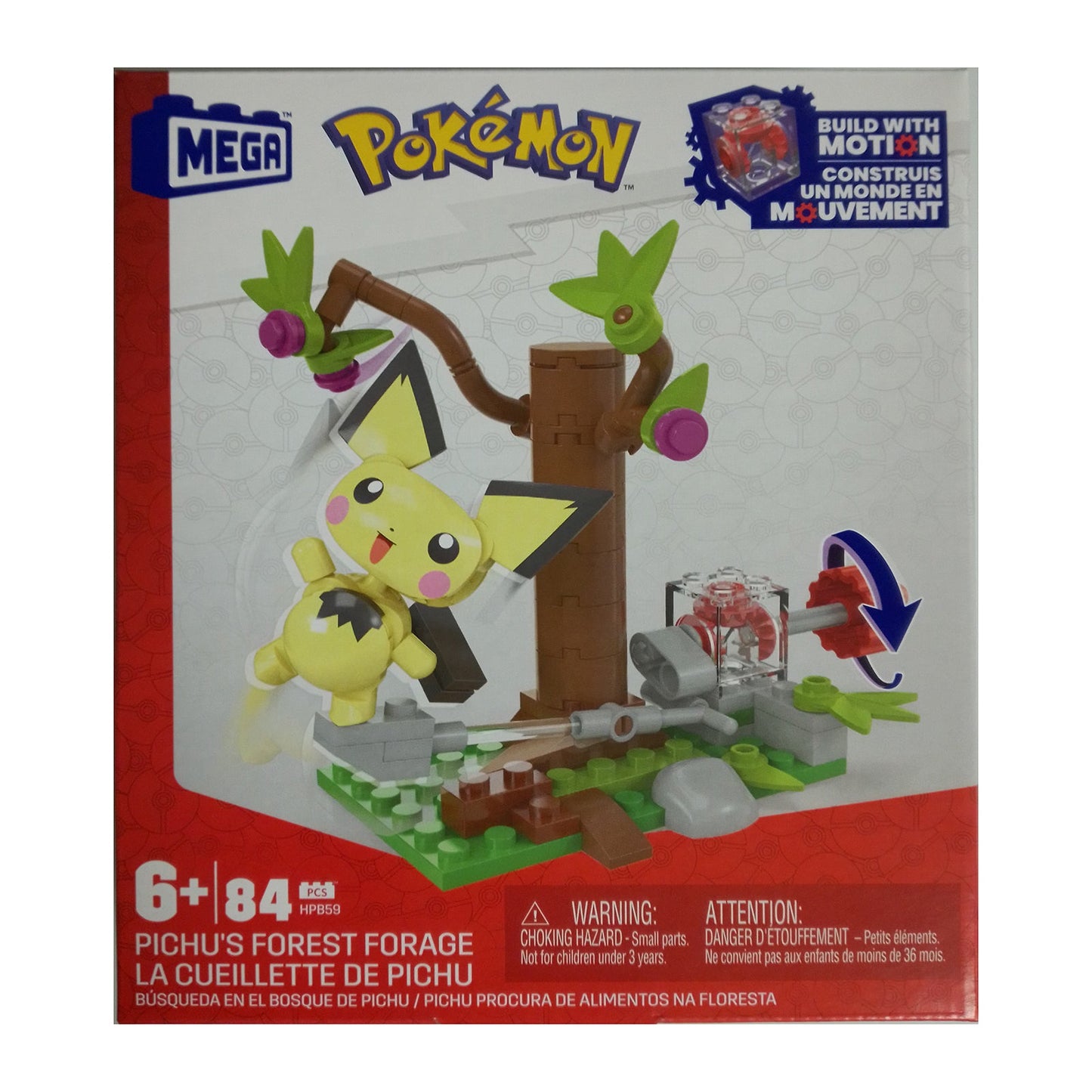 MEGA Pokemon Pichu's Forest Forage Building Set