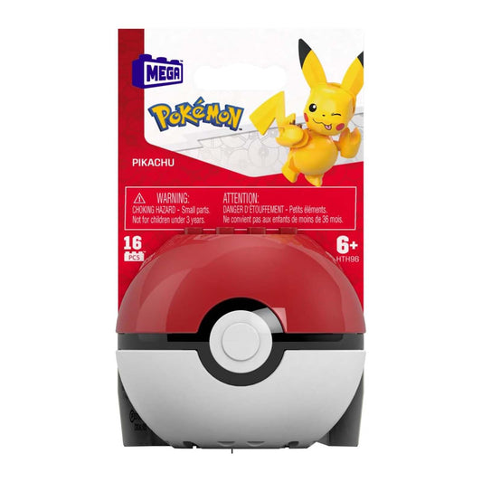 MEGA Pokemon Pikachu Poke Ball Building Set