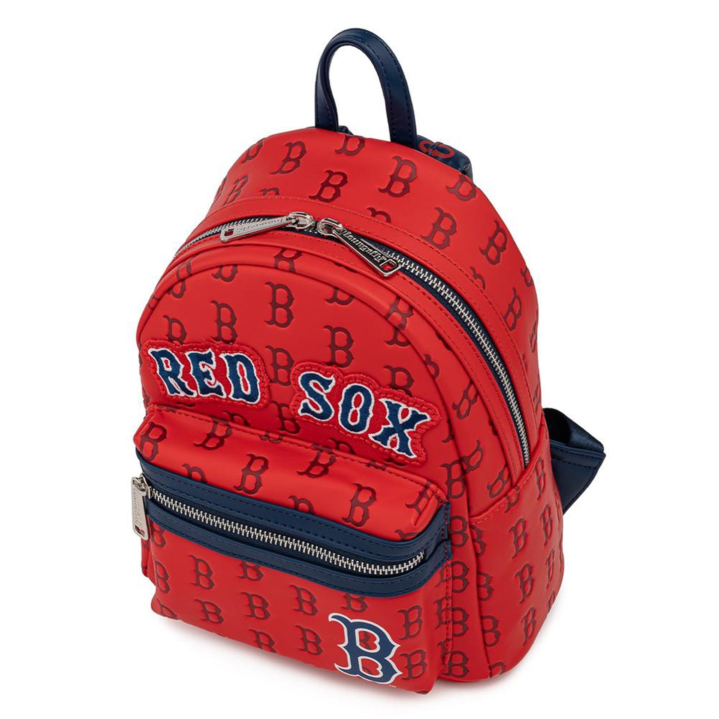 Loungefly MLB Boston Red Sox Logo Mini Backpack