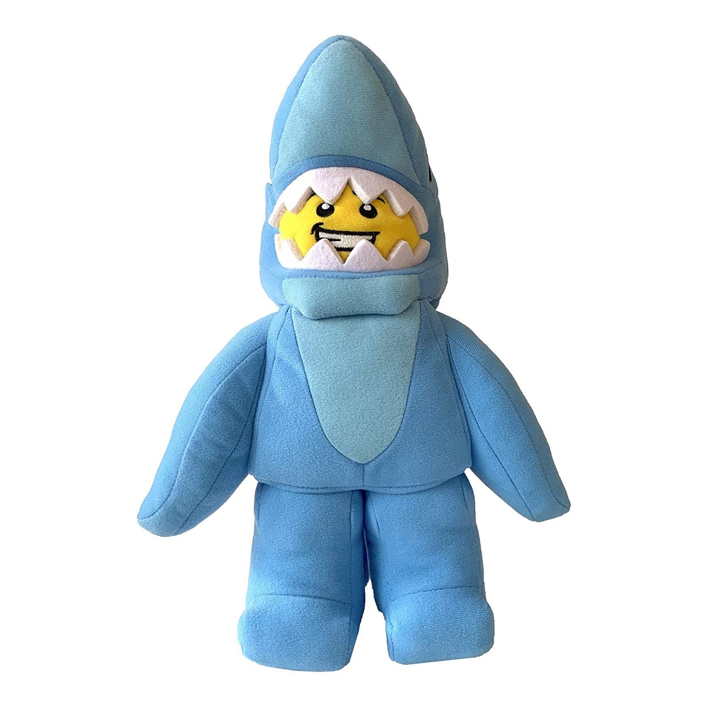 Manhattan Toy Lego Iconic Shark Guy 14 Inch Plush Figure